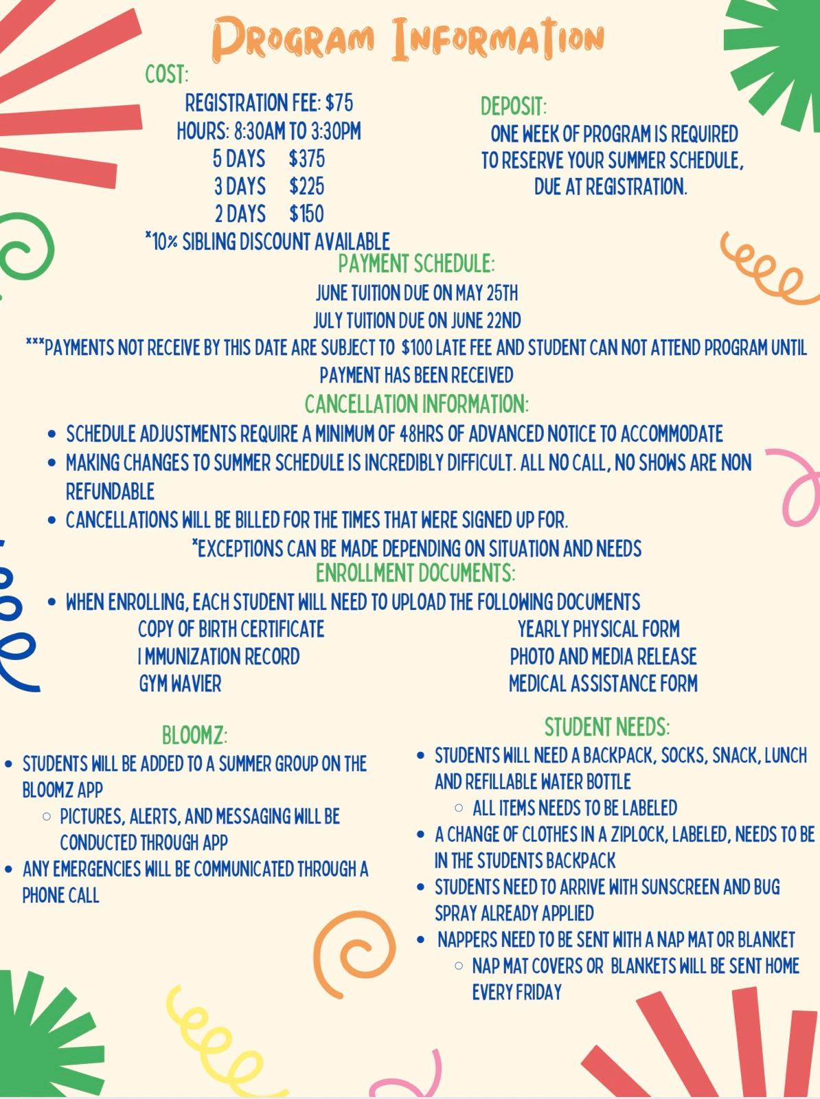 Program Info 26.27 summer
